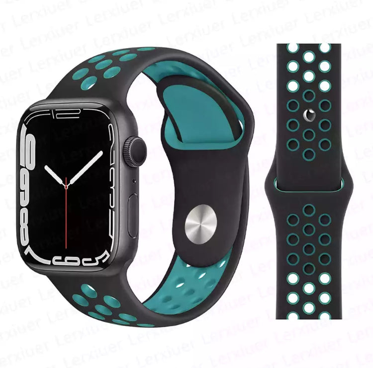 Signature Nike Apple Watch Silicone Sport Bands with Breathable Linings- for Selected Apple Watch 40mm Size - Super Savings Technologies Co.,LTD Signature Nike Apple Watch Silicone Sport Bands with Breathable Linings- for Selected Apple Watch 40mm Size - Super Savings Technologies Co.,LTD